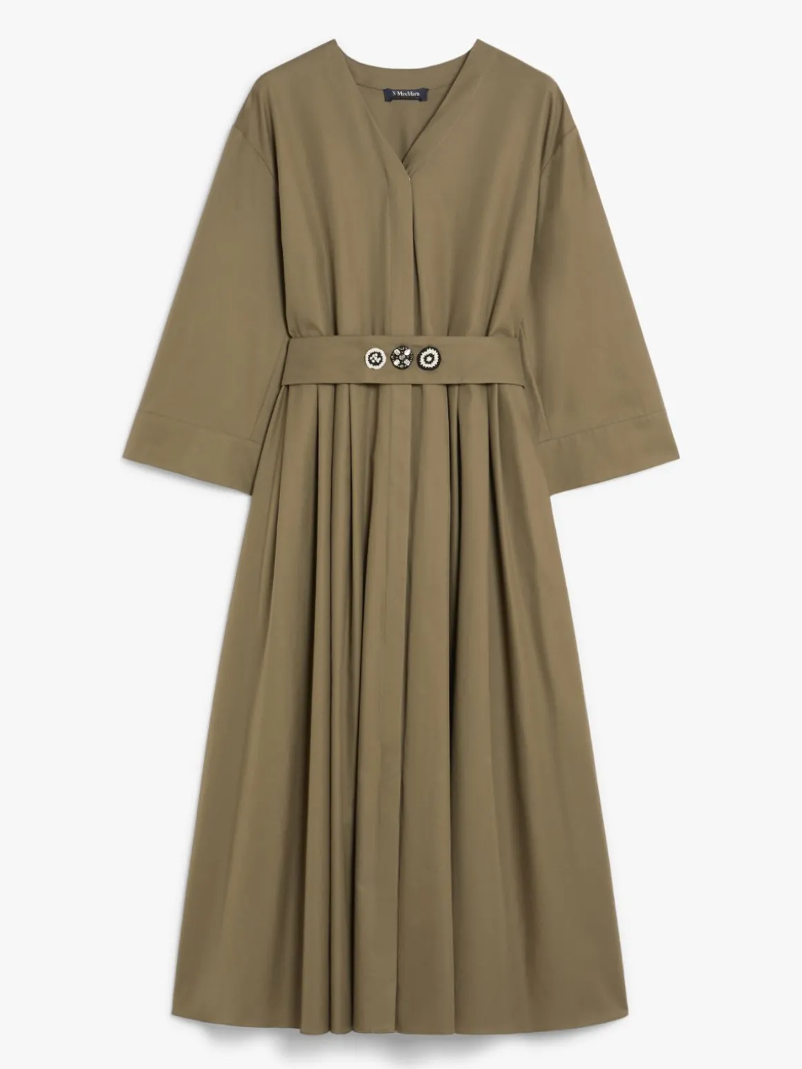 Cotton shirt dress