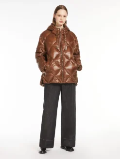 Cotton wide-leg trousers