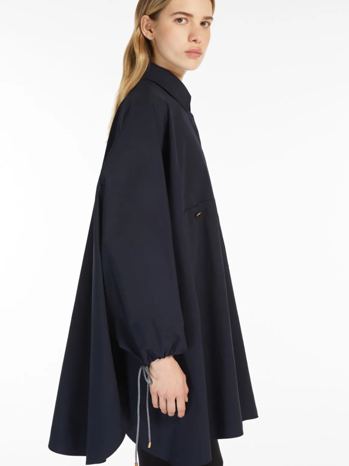 Cotton-poplin shirt dress