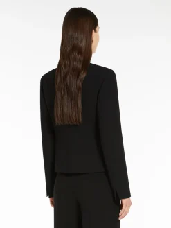 Cropped cady jacket