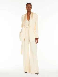Crêpe de Chine trousers