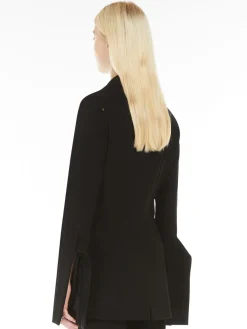 Crêpe jersey blazer