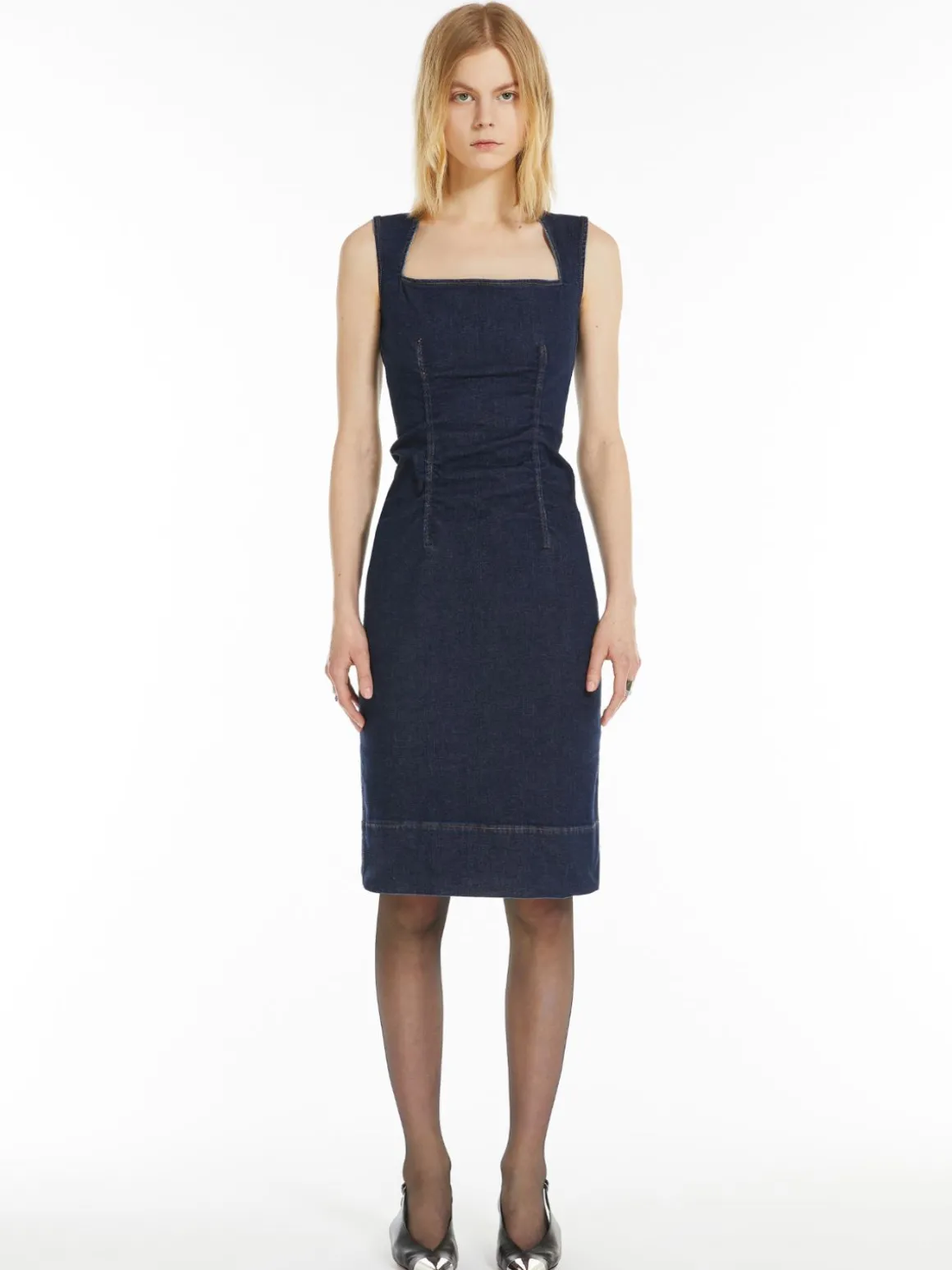 Denim dress