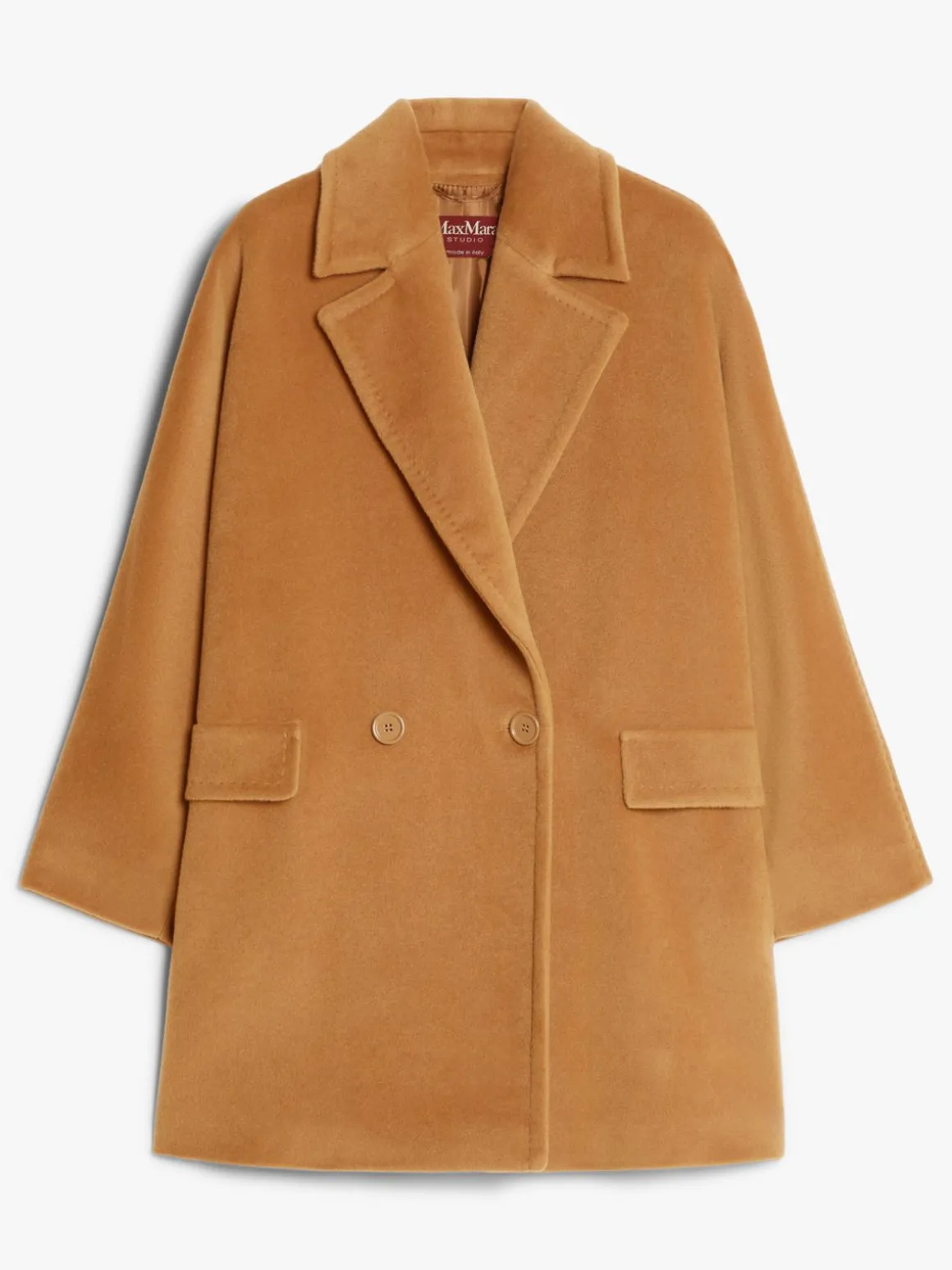 Double-breasted wool jacket