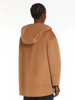 Double-faced wool sweatshirt
