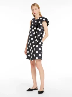 Duchess satin dress