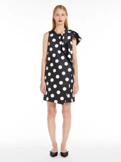 Duchess satin dress
