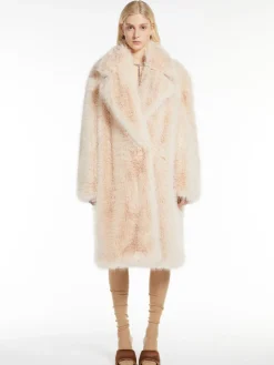 Faux fur coat