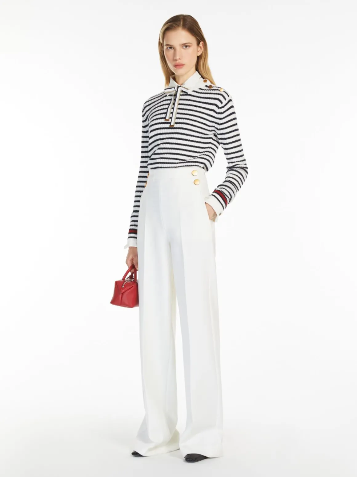Fitted wool jumper