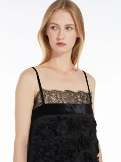 Flared cady dress