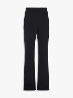 Flared cady trousers