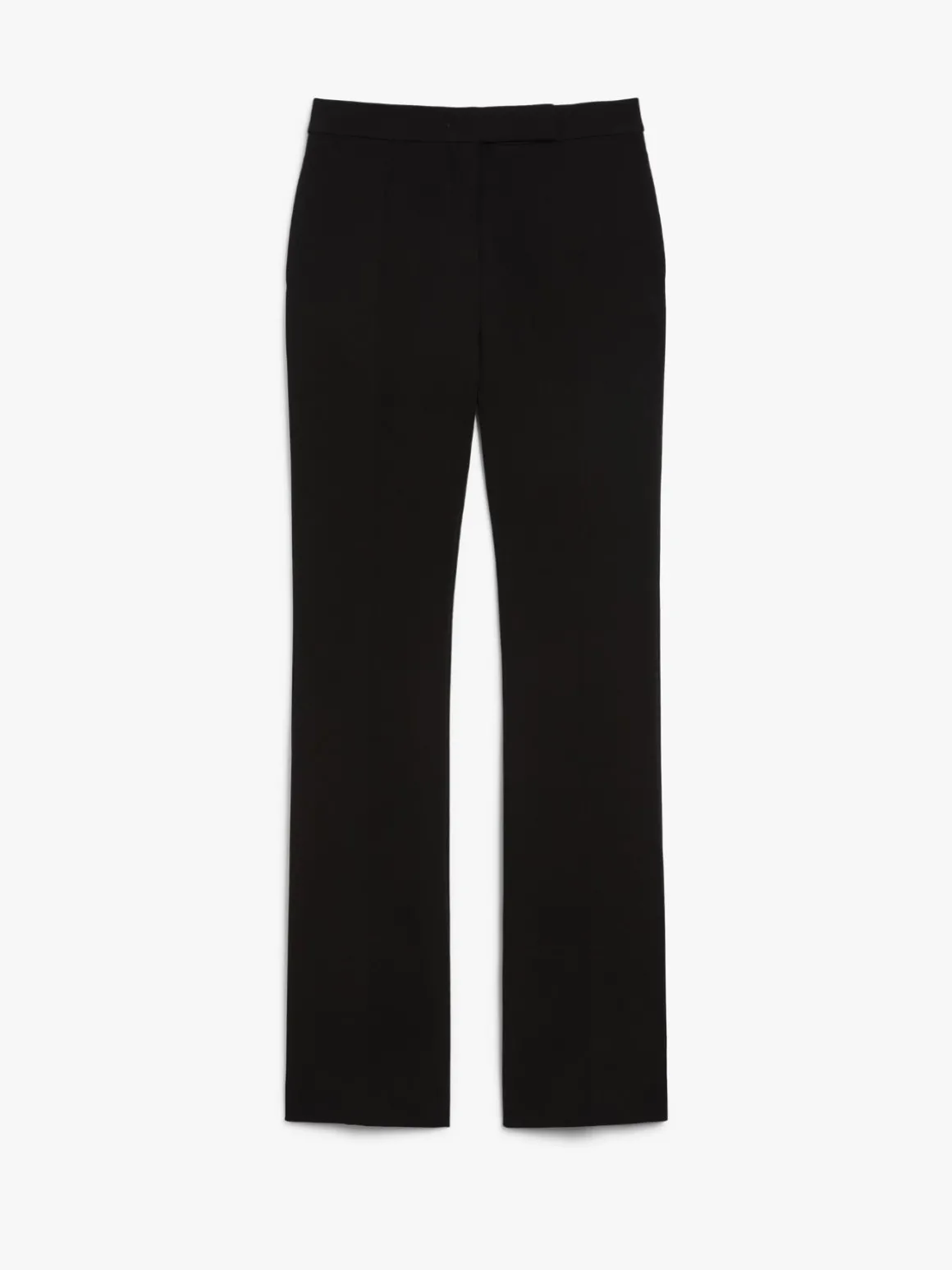 Flared sable trousers