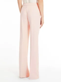 Flared sable trousers