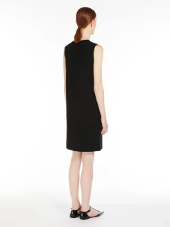 Flared viscose dress