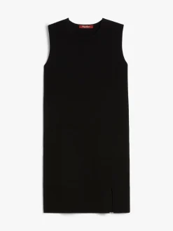 Flared viscose dress