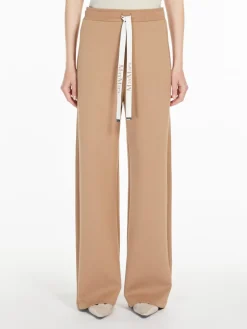 Fleece drawstring trousers