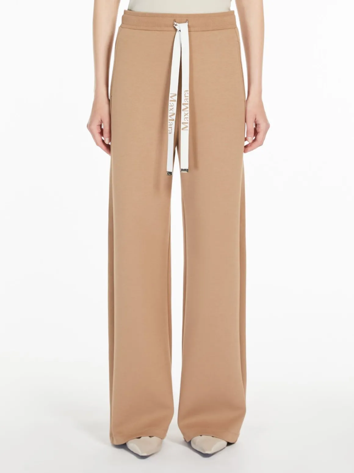 Fleece drawstring trousers