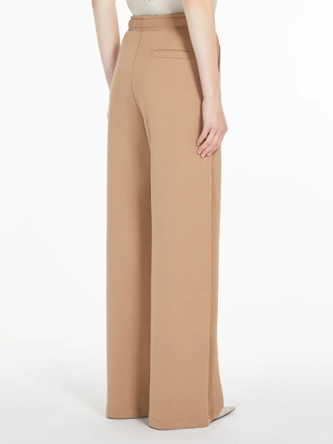 Fleece drawstring trousers