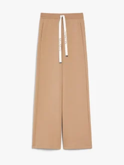 Fleece drawstring trousers