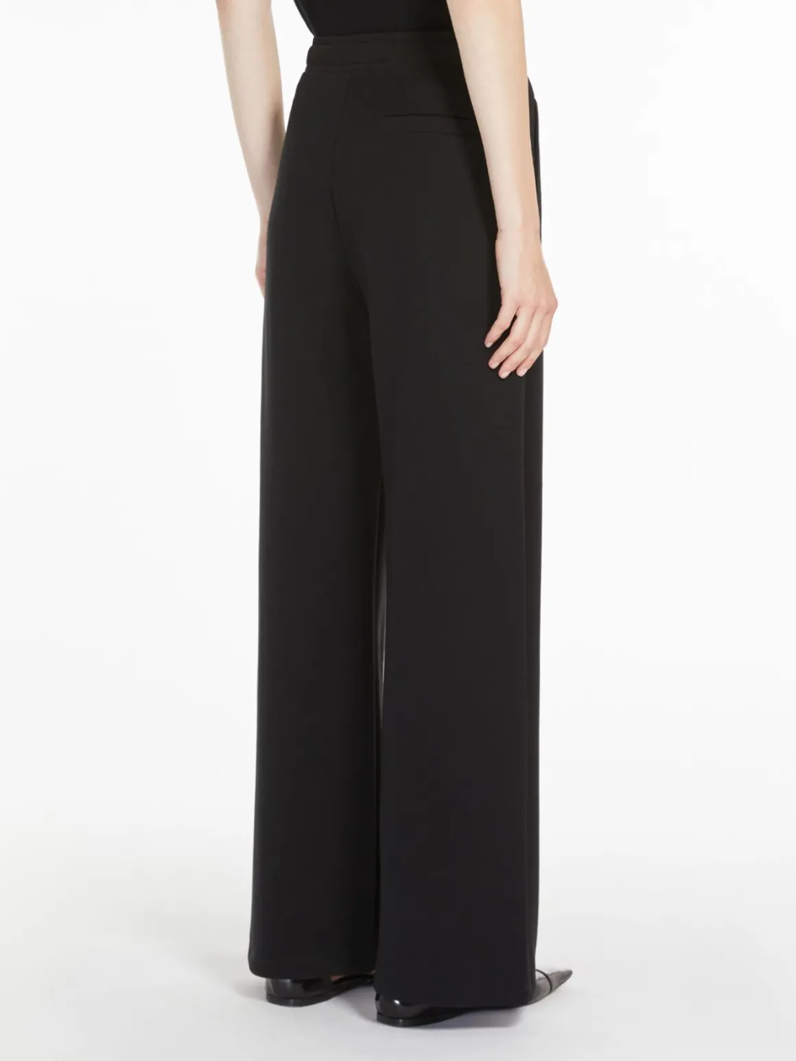 Fleece drawstring trousers