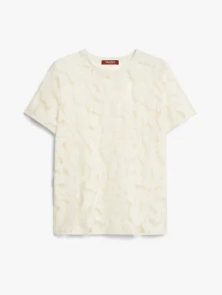Floral lace T-shirt