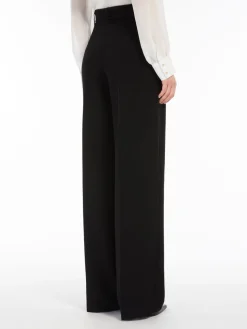 Flowing cady trousers