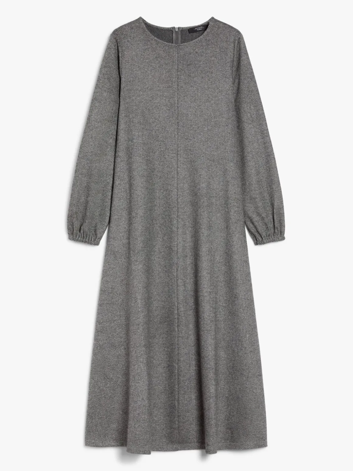 Flowing jacquard jersey dress