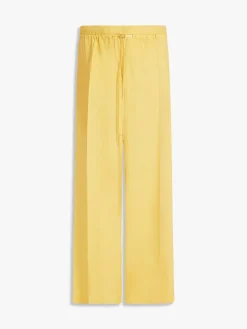 Flowing silk trousers
