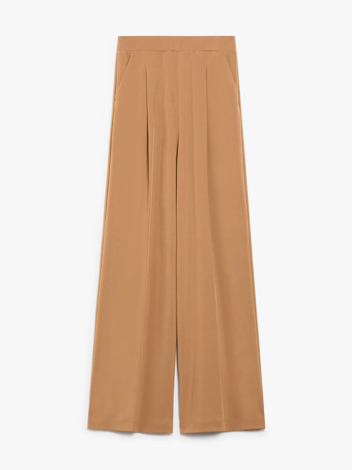 Fluid jersey trousers