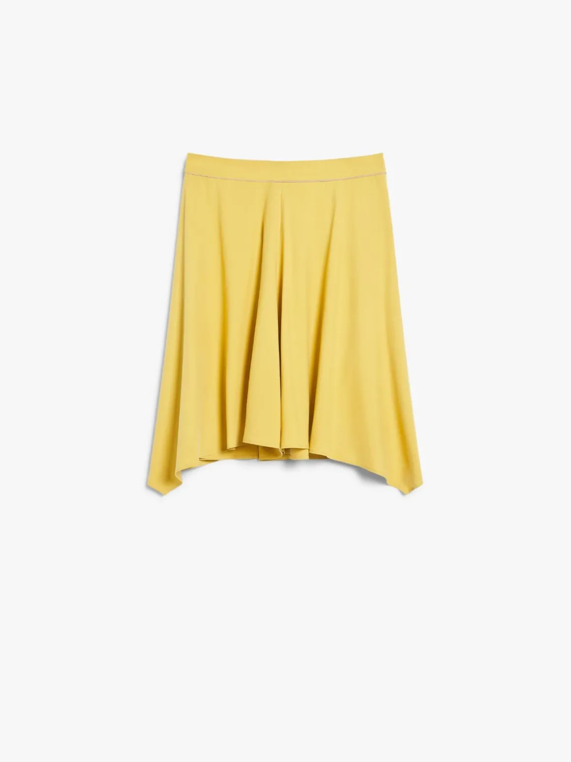 Fluid silk shorts