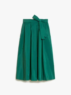 Full taffeta skirt