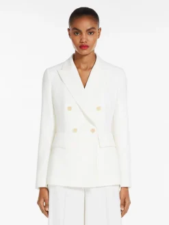 Gabardine wool blazer
