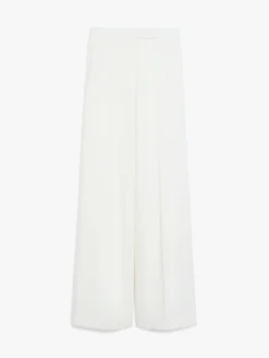 Gabardine wool trousers