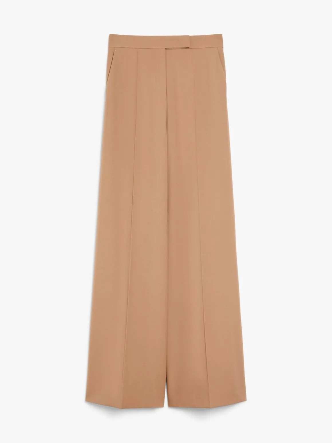 Gabardine wool trousers