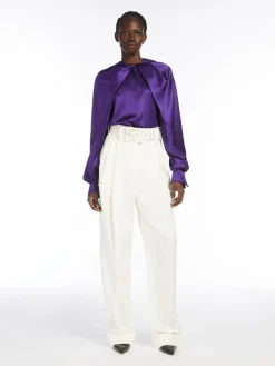 Grain de poudre wool trousers