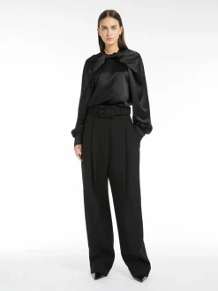 Grain de poudre wool trousers