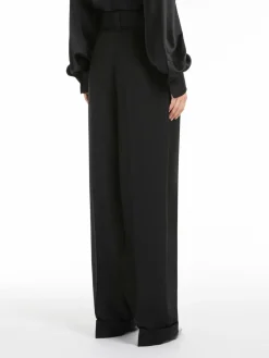 Grain de poudre wool trousers