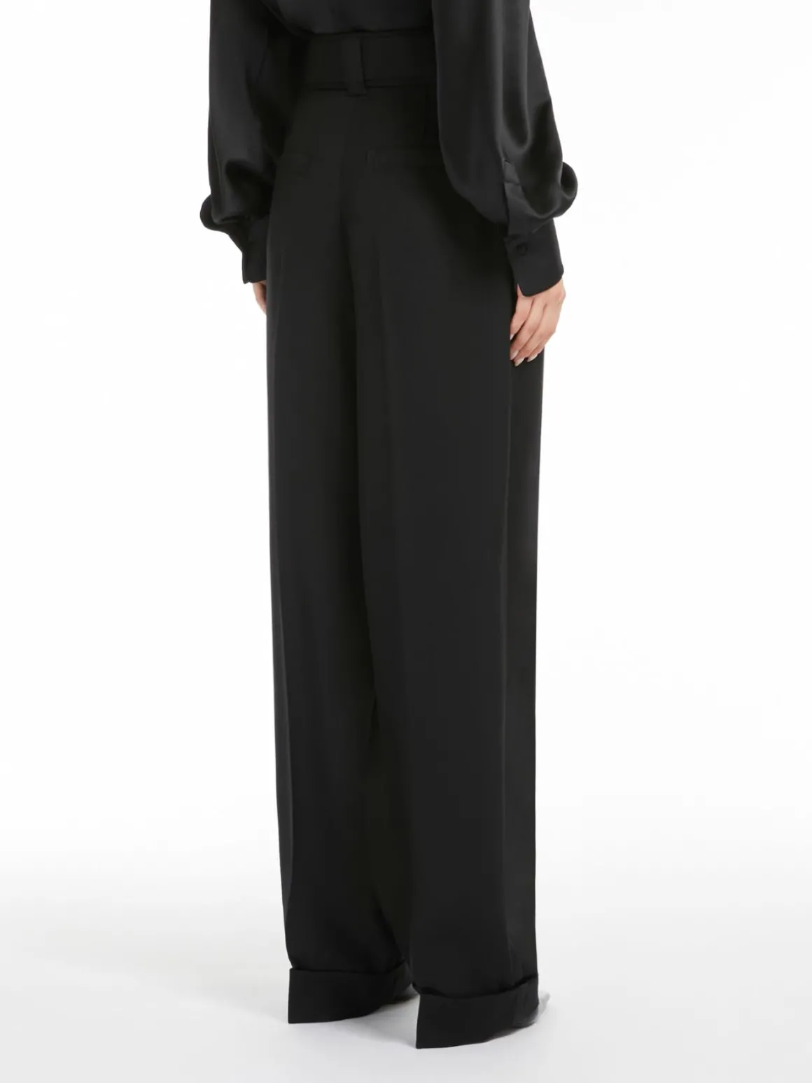 Grain de poudre wool trousers