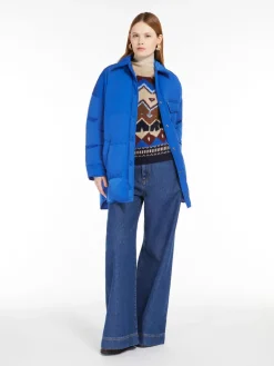 Jacquard alpaca and wool sweater