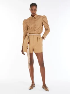 Jacquard fil coupé shirt