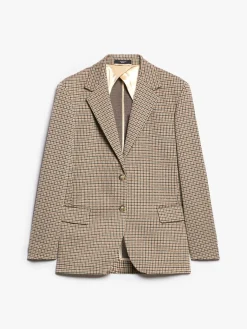 Jacquard jersey blazer