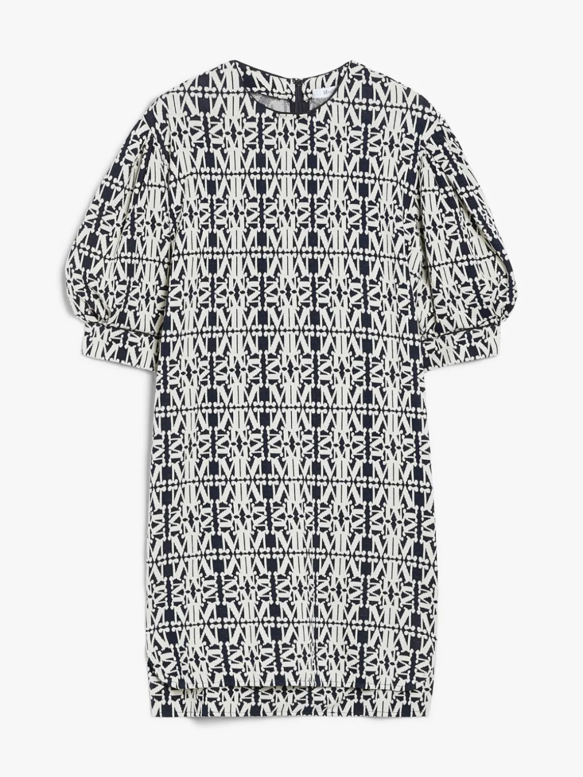 Jacquard jersey dress
