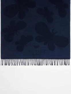 Jacquard wool stole