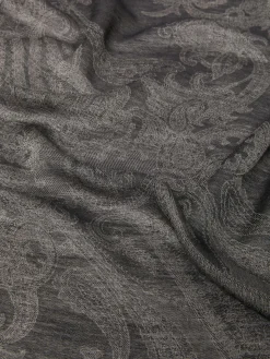 Jacquard-knit viscose and modal stole