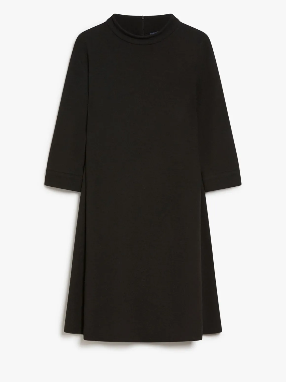 Jersey crêpe A-line dress