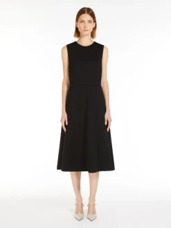 Jersey midi dress