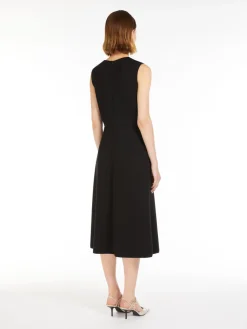Jersey midi dress
