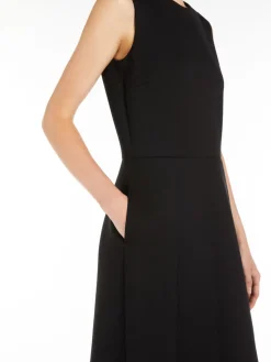 Jersey midi dress