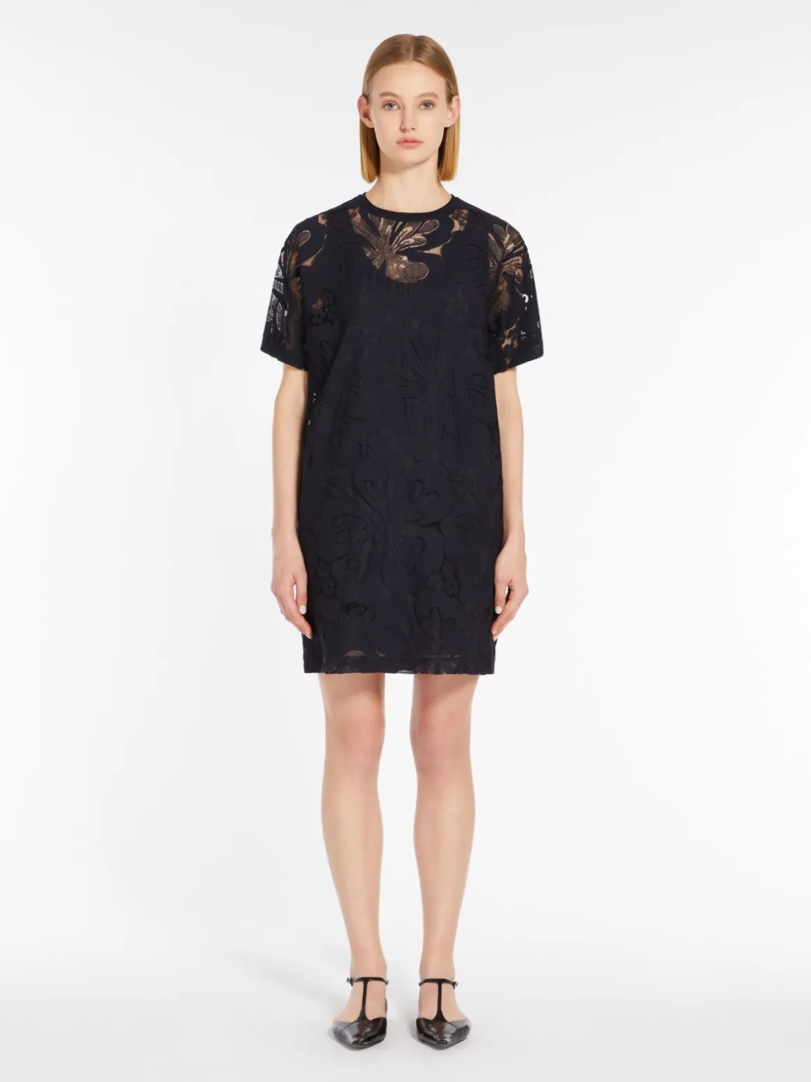 Lace mini dress