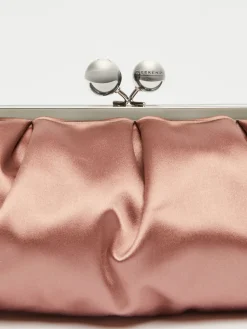 Large satin Pasticcino Bag